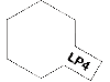 Краска лаковая Flat White (белая матовая), Tamiya LP-4
