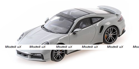 Porsche 911 (992) Turbo S 2020 Grey, 410069470, Minichamps 1:43