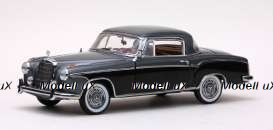 Mercedes 220 SE Coupe (W128), metallicgrau/schwarz 1958, 3567, SunStar 1:18