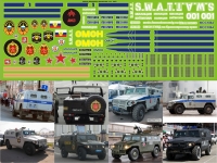 Декаль на а/м ТИГР