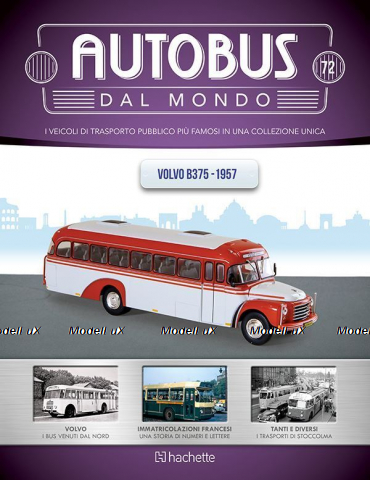 VOLVO B375 1957 №72, Hachette 1:43