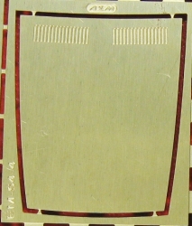 Фототравление Накладка на капот ВАЗ 2107, EM-054-4