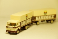Mercedes "Karamalz" + полуприцеп, Albedo 1:87