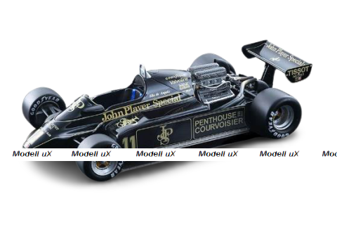 Lotus 91 F1 Monaco GP 1982 #11 Driven by: Elio De Angelis ,TM18174C, Tecnomodel 1:18
