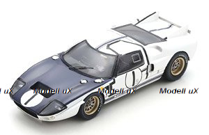 Ford GT40 MK2 No.1 24H Le Mans 1965 K. Miles - B. McLaren, S4532, Spark 1:43