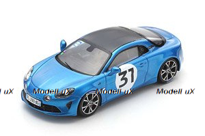 Alpine A110S No.31 Rally Monte Carlo 2021 Esteban Ocon, S6576, Spark 1:43