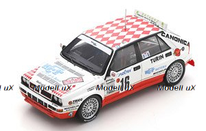 Lancia Delta HF Intergrale EVO No.16 Winner Grp N Rally Monte Carlo 1993 Christophe Spiliotis - Hervé Thibaud, S9026, Spark 1:43
