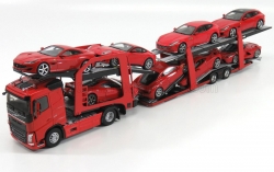 VOLVO FH4 500 TRUCK CAR TRANSPORTER, 116250B, Eligor 1:43