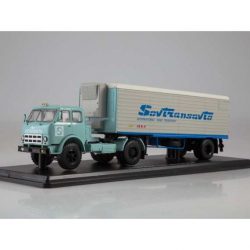 МАЗ-504А с полуприцепом Alka N12CH Sovtransavto, SSM7063, SSM 1:43