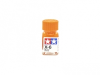 Краска глянцевая эмалевая (Orange gloss), Tamiya X-6