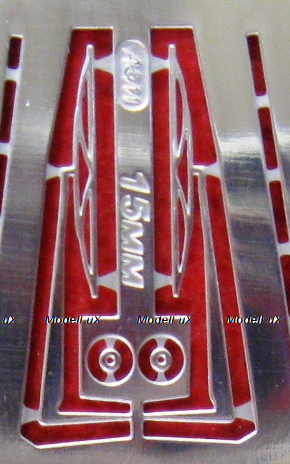 Фототравление Дворники 15мм, EM-162