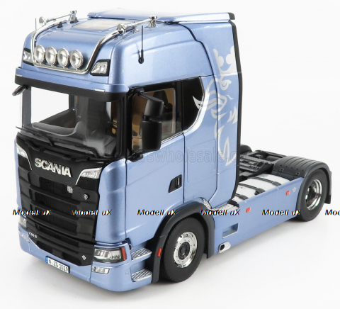 SCANIA S730 V8 TRACTOR TRUCK 2-ASSI 2017, LX10190022-1019/22, NZG 1:18
