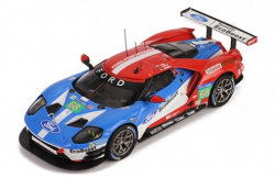 Ford GT #68 S.Bourdais J. Hand D. Muller 1st GTE PRO 24H Le Mans 2016, LMM247, IXO 1:43