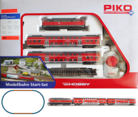Стартовый набор железной дороги PIKO BR 218 и 2 двухэтажных вагона, 57150, Piko, HO (1:87)