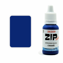 Акриловая краска Синий. (Колор-индекс: P.Bl 15:3), арт. 26309, ZIP Maket