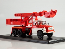 Экскаватор-планировщик UDS-110 (на шасси Tatra-148) пожарный, SSM1420, SSM 1:43