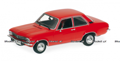 Opel Ascona 1970 Red, 870040000, Minichamps 1:87