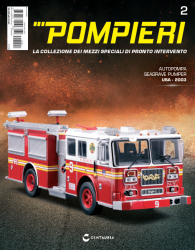 SEAGRAVE PUMPER AUTOPOMPA USA 2003, Pompieri Italy collection #2 1:43