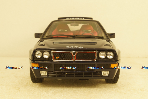 Lancia Delta Integrale, Club Italia 1986, dark blue ,08343SC, Kyosho 1:18