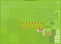 Декаль Ferrari шильды и эмблемы