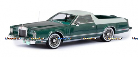 Lincoln Continental Mark V Coloma Pickup by Caribou Motor Co. 1977,   Green light green, EMUS43012A, ESVAL Model 1:43