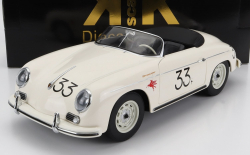 Porsche 356A Speedster #33, 1955, white, KKDC120096, KK-Scale 1:12