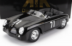 Porsche 356A Speedster #71, 1955, black, KKDC120097, KK-Scale 1:12