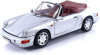 Porsche 964 (964) Carrera II Cabriolet 1990, silver, 187330, Norev 1:18  