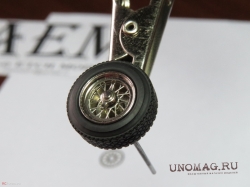 Фототравление Имитация спицованных колес №2 (никелирование), EM-179, 1:43