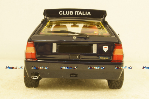 Lancia Delta Integrale, Club Italia 1986, dark blue ,08343SC, Kyosho 1:18