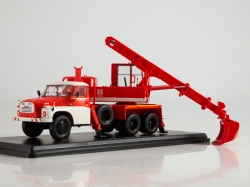 Экскаватор-планировщик UDS-110 (на шасси Tatra-148) пожарный, SSM1420, SSM 1:43