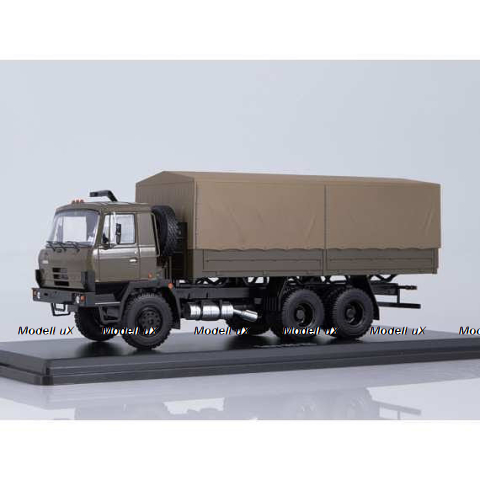 Tatra 815 V26 бортовой с тентом,1985, хаки, SSM1346, SSM1346, SSM 1:43