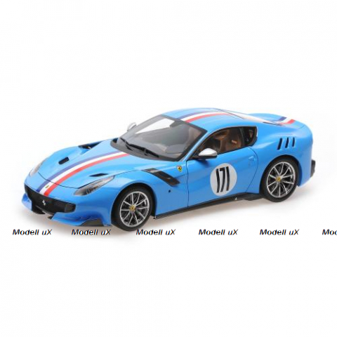 FERRARI F12 TDF - 2015 - BLUE, BBR182108, BBR 1:18