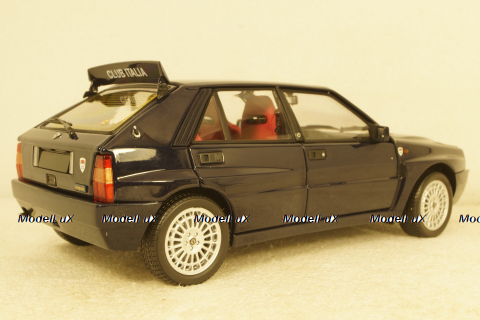 Lancia Delta Integrale, Club Italia 1986, dark blue ,08343SC, Kyosho 1:18