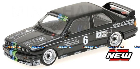 BMW M3 Team Vogelsang #6 Harald Grohs DTM, 1987, 155872006,  Minichamps 1:18 