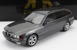 BMW 5 series 540i E39 Touring  SW Station  Wagon, 1997, grey metallic, KKDC181082, KK-Scale 1:18