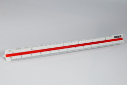 Трехгранная линейка 6 масштабов: 1:24, 1:35, 1:43, 1:48, 1:72, 1:144,0075, MACHETE