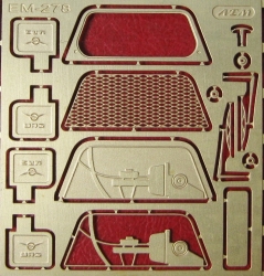 Фототравление Набор для УАЗ 3909, EM-278, 1:43