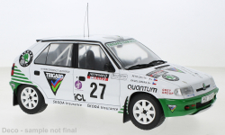 Skoda Felcia Kit Car # 27 RAC Rally, P.Sibera/P.Gross 1995, RMC148.22, IXO 1:18