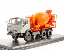 КАМАЗ-5511 бетоносмеситель СБ-92 1977,  SSM1457, SSM 1:43