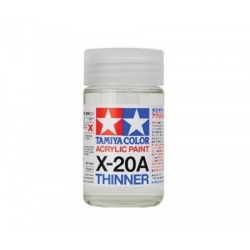 Растворитель для акриловых красок серии X и XF от Tamiya, X-20A, Tamiya