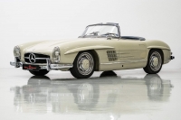 Mercedes 300 SL Roadster W 198 II Sun Yellow, B66040669, Minichamps 1:18
