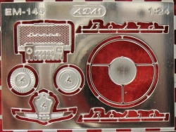Фототравление Набор для ГАЗ 21, EM-146, 1:24