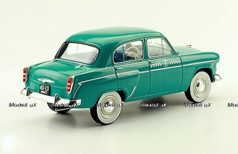 Москвич 407 Такси Легендарные советские автомобили №68, Hachette 1:24