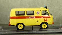 Уаз-452В ВГСЧ, металл, TruckTyr 1:43