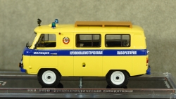 Уаз-452В криминалистическая лаборатория, металл, TruckTyr 1:43