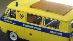 Уаз-452В криминалистическая лаборатория, металл, TruckTyr 1:43