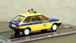 Ваз-2109 Милиция ГАИ эскорт, металл, TruckTyr 1:43