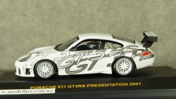 Porsche 911 GT3RS Presentation 2001, IXO GTM002 1:43
