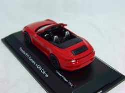 Porsche 911 (991) Carrera 4 GTS Cabriolet с крышей 2014, Schuco 1:43